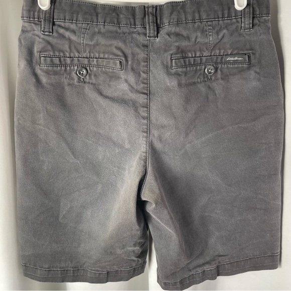 Eddie Bauer Gray Chino Shorts Men’s Size 30 - Picture 4 of 5